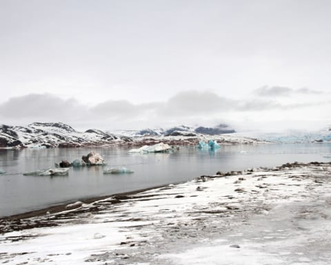 Icebergs in Svalbard